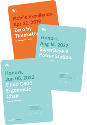 awwward cards