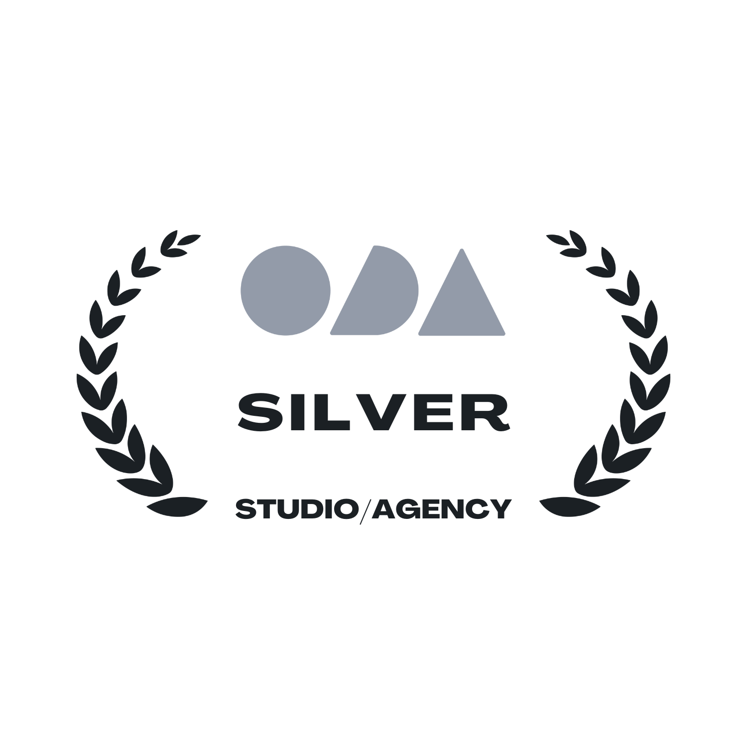 ODA T1 badge black silver sihoo web design awards