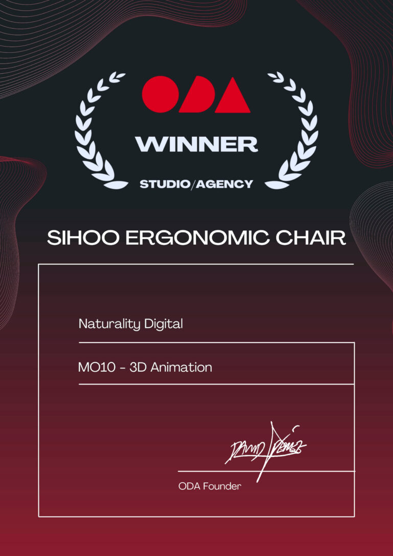 ODA agency award - sihoo web design awards