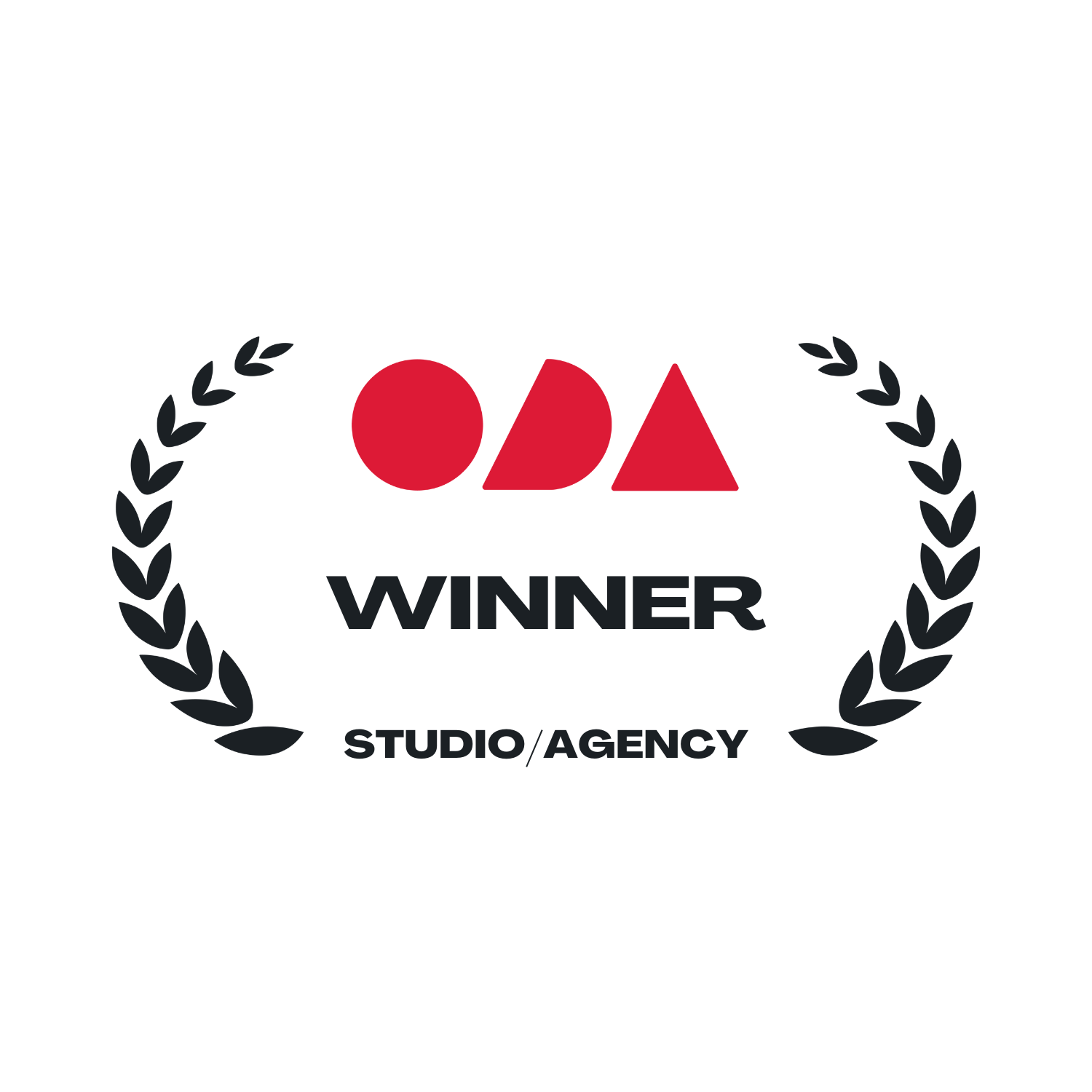 ODA badge black winner sihoo web design awards