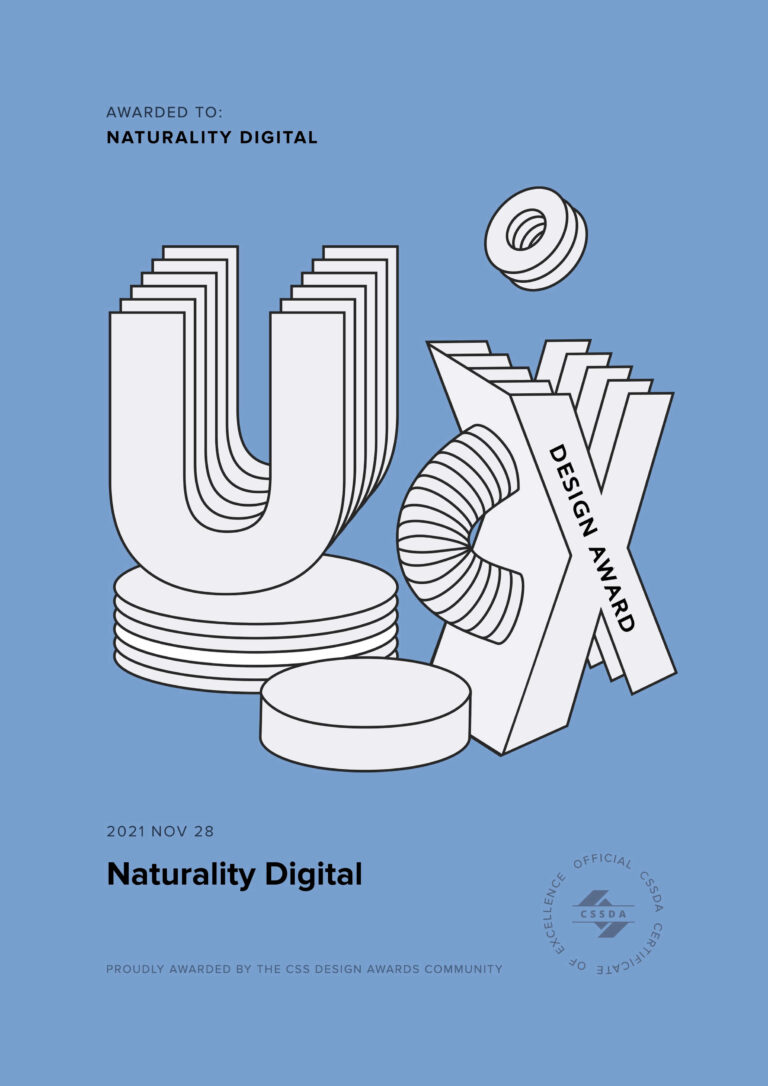 cssda-ux-Naturality-Digital